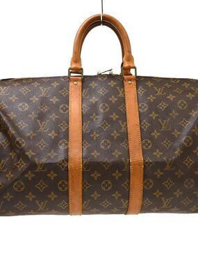 LOUIS VUITTON KEEPALL 45 DUFFLE HANDBAG MONOGRAM M41428